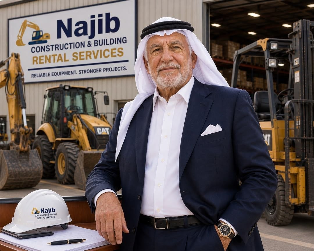 Dr. Najib Issa, founder of Najib Construction and Building Rental Services